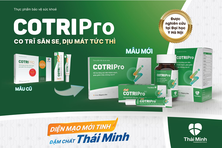 COTRIPRO - THÔNG BÁO THAY ĐỔI BAO BÌ, NHẬN DIỆN MỚI TINH - ĐẬM CHẤT THÁI MINH