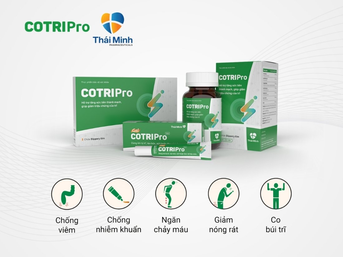 Công dụng của viên uống cotripro