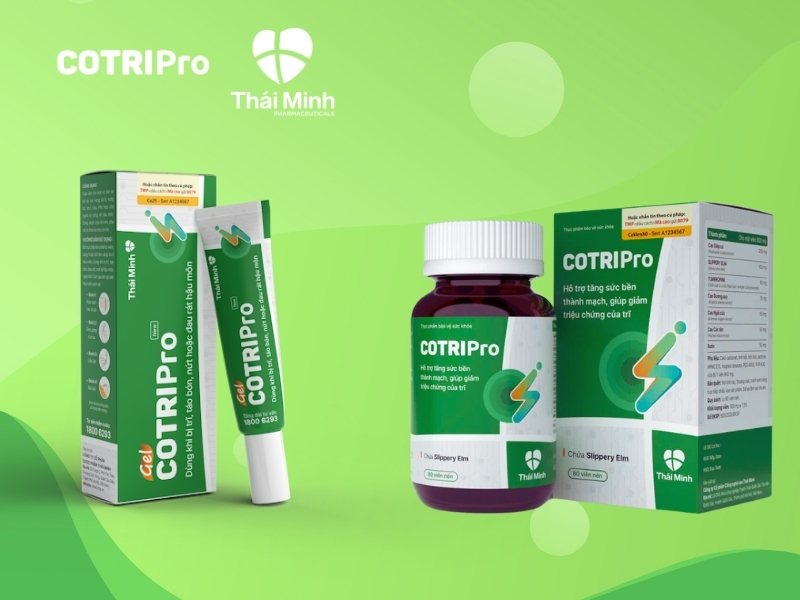 Cotripro hỗ trợ điều trị bệnh trĩ không cần phẫu thuật