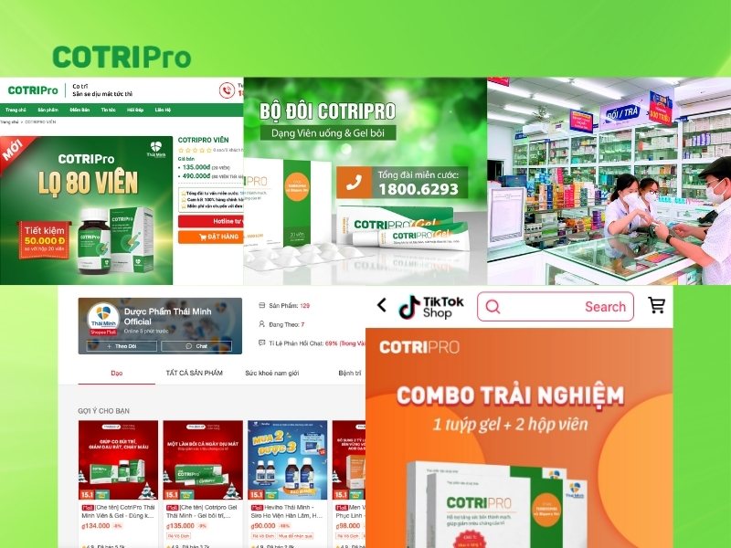 Mua thuốc cotripro ở đâu