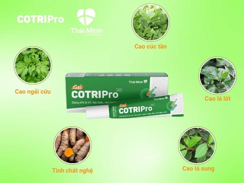 Sử dụng cotripro gel cho bà bầu