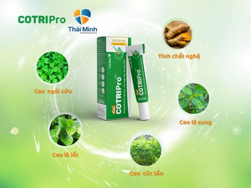 Thành phần cotripro gel