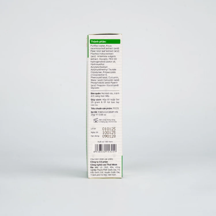cotripro gel hộp mặt sau
