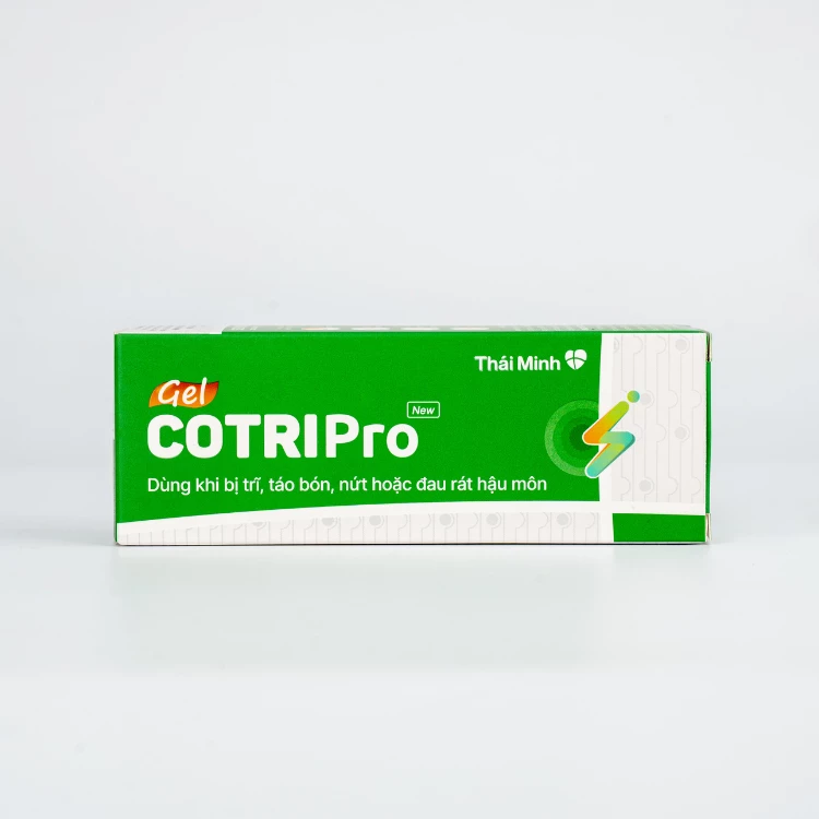 cotripro gel hộp mặt trước