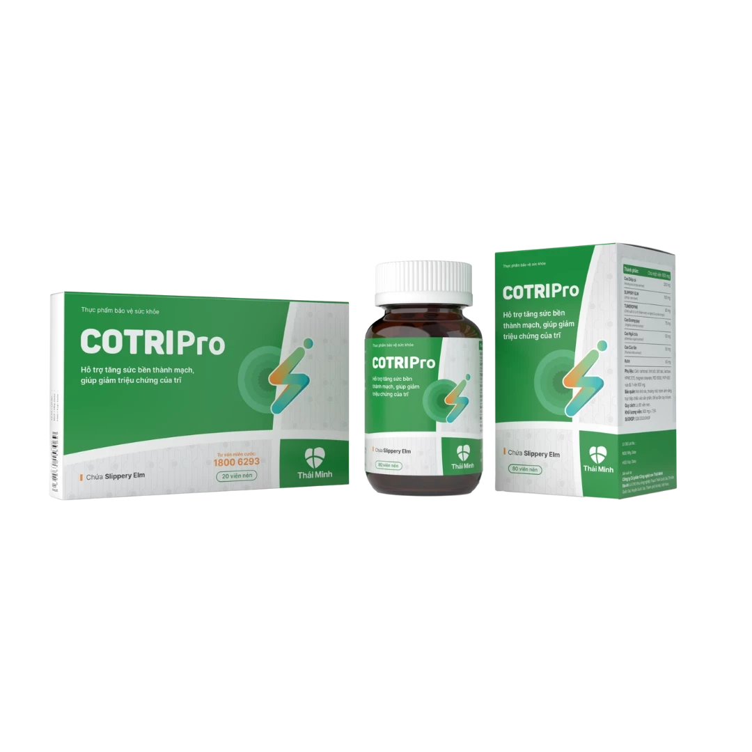 COTRIPro cải thiện trĩ