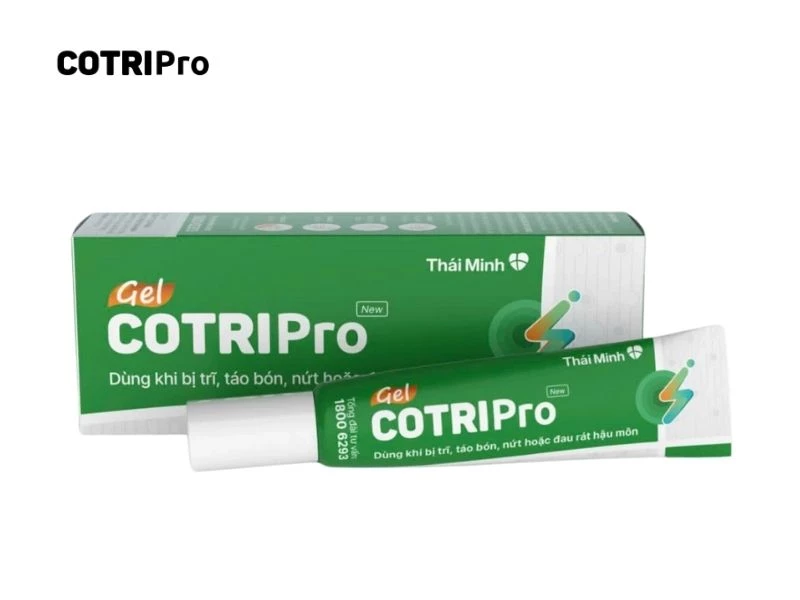 COTRIPro gel hỗ trợ điều trị trĩ người mang thai