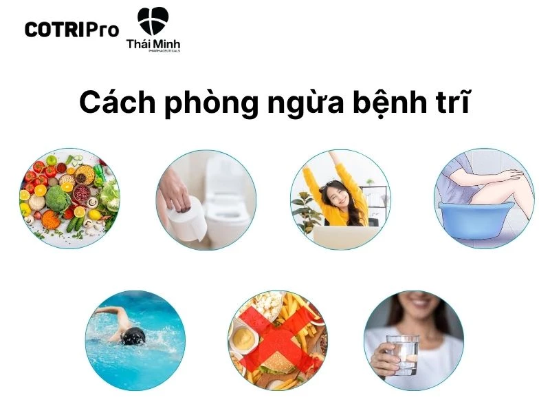 Biện pháp phòng ngừa bệnh trĩ