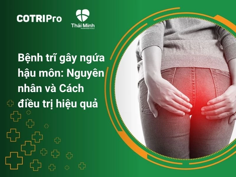 Bệnh trĩ gây ngứa hậu môn: Nguyên nhân và Cách điều trị an toàn và hiệu quả