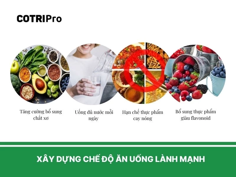 Uống nhiều nước giúp phân mềm ra