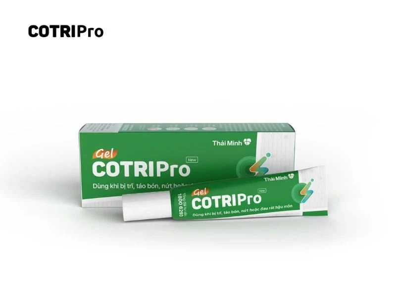 cotripro giảm triệu chứng bệnh trĩ