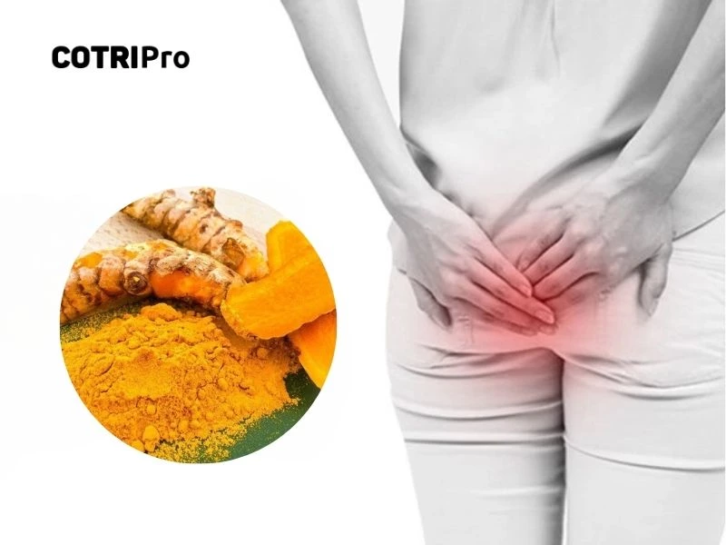 Nghệ có khả năng giảm viêm, co trĩ