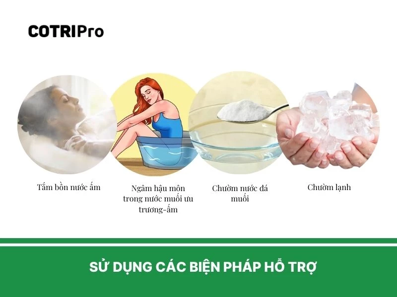 Phương pháp giúp giảm đau trĩ nội độ 1