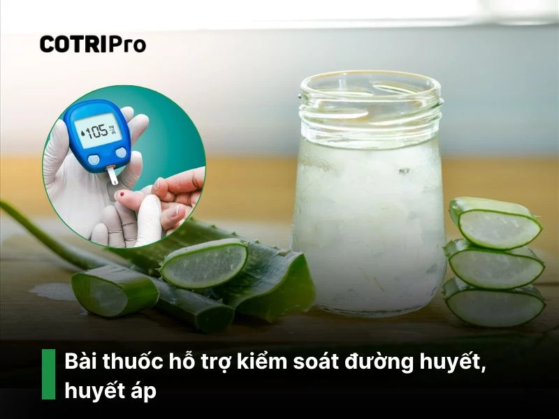 Trị tiểu đường với bài thuốc từ nha đam