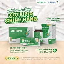 COTRIPro miễn nhiễm với hàng giả