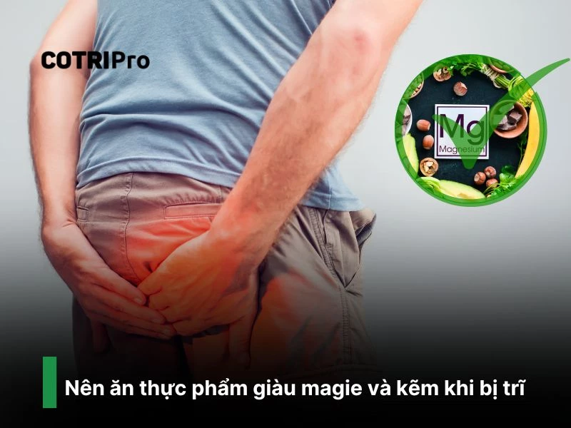 Thực phẩm giàu kẽm và magie hỗ trợ tiêu hóa
