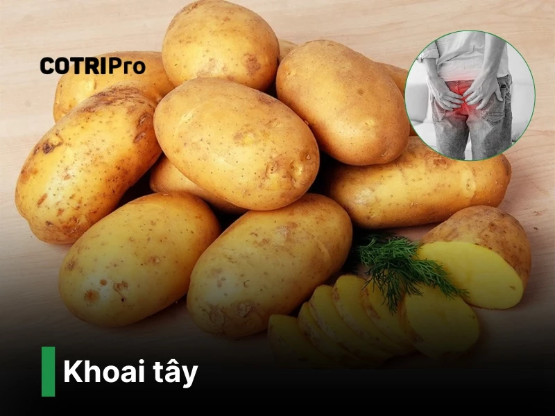 Cách chữa bệnh trĩ bằng khoai tây