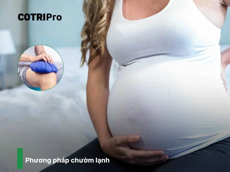 Chườm lạnh giúp làm co mạch máu
