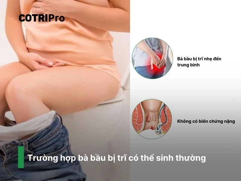 Trường hợp bà bầu sinh thường