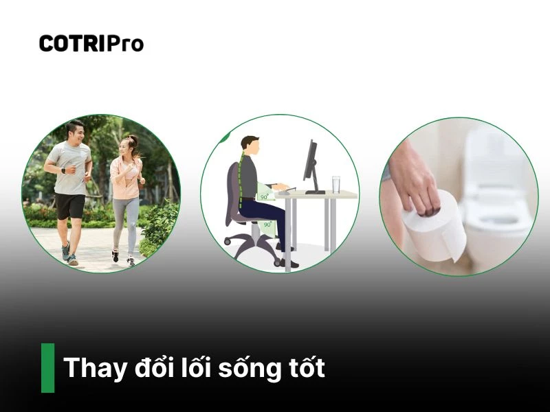 Cải thiện thói quen đại tiện