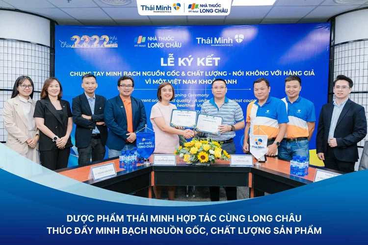 Dược phẩm Thái Minh hợp tác cùng Long Châu – “Liên minh minh bạch” vì một Việt Nam khỏe mạnh